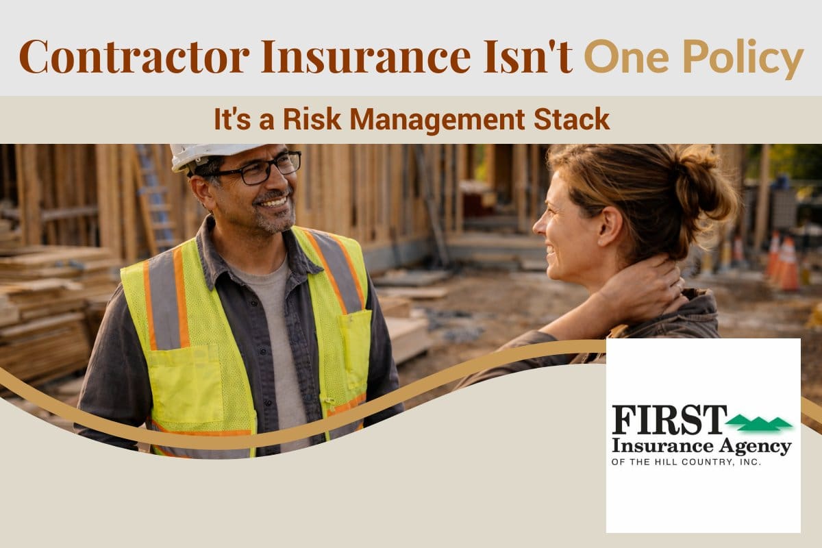 Latino general contractor and white female subcontractor in an exchange on an active construction job site.